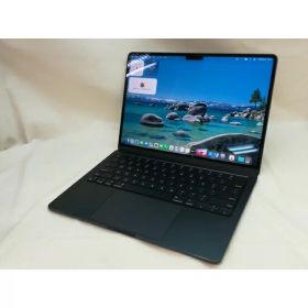 【中古】Apple MacBook Air 13インチ CTO (M2,2022) ミッドナイト M2(CPU:8C/GPU:8C)/8G/256G/30W AC【川崎】保証期間1ヶ月【ランクB】