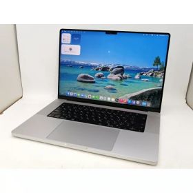 【中古】Apple MacBook Pro 16インチ M1 Pro(CPU:10C/GPU:16C) 16GB/512GB シルバー MK1E3J/A (16インチ, 2021)【新宿2】保証期間1ヶ月【ランクC】