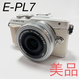 オリンパス(OLYMPUS)の【美品】OLYMPUS PEN E-PL7 レンズキット ミラーレス一眼(ミラーレス一眼)