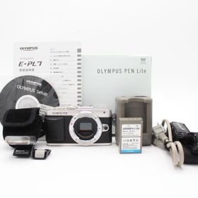 オリンパス(OLYMPUS)のOLYMPUS PEN E-PL7 ボディ シルバー(ミラーレス一眼)