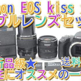 ☆ほぼ新品⑧☆新春初売りSALE☆ Canon EOS Kiss x9 ダブル