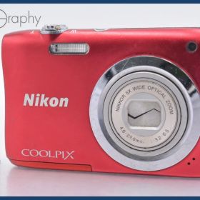 ★ジャンク特価★ ニコン Nikon COOLPIX A100 5x バッテリー付属 同梱可 #mj6402