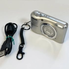 ニコン(Nikon) デジタルカメラ COOLPIX A10 [シルバー] 光学5倍ズーム 1614万画素 乾電池タイプ 【中古】【可】【2505921111】