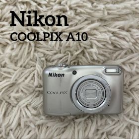 【✨平成レトロ✨】Nikon COOLPIX A10 コンデジ シルバー