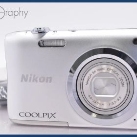 ニコン Nikon COOLPIX A100 5x バッテリー付属 ★完動★同梱可 #mj6421