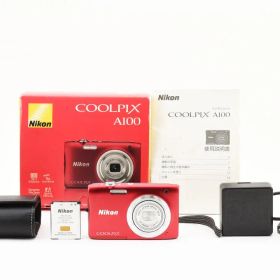 【動作確認済】Nikon COOLPIX A100 レッド