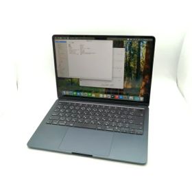 【中古】Apple MacBook Air 13インチ M3(CPU:8C/GPU:8C) 8GB/256GB ミッドナイト MRXV3J/A (13インチ, M3, 2024)【千葉】保証期間1ヶ月【ランクB】