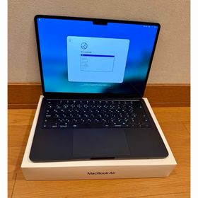 マック(Mac (Apple))のMacBook Air M2 13.6インチ ミッドナイト(ノートPC)