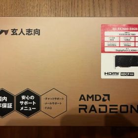 （新品未使用）玄人志向 RADEON RX 7600 8GB