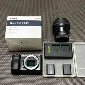 セット売 SONY α6100 SIGMA F1.4 30mm(ミラーレス一眼)