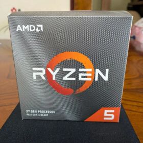 AMD Ryzen 5 3600 CPU 6コア 12スレッド クーラー付