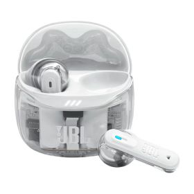 JBL ノイズキャンセリング機能搭載完全ワイヤレスBluetoothイヤホン（ホワイト） JBLTFLEX2GWHT JBL Tune Flex 2 Ghost Edition