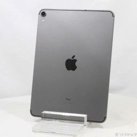 【中古】Apple(アップル) iPad Pro 11インチ 256GB スペースグレイ MU102J／A auロック解除SIMフリー 【276-ud】