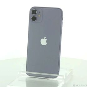 【中古】Apple(アップル) iPhone11 256GB パープル MWMC2J／A SIMフリー 【305-ud】