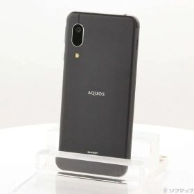 〔中古品〕 AQUOS sense3 basic 32GB ブラック SHV48 auロック解除SIMフリー【352】