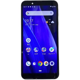 SHARP AQUOS sense3 basic 32GB SHV48 au ○判定 ブラック アンドロイドスマートフォン スマホ 【中古】 32511K397