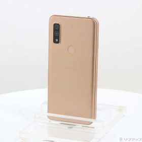 【中古】FUJITSU(富士通） arrows We 64GB ローズゴールド FCG01 au SIMフリー 【348-ud】