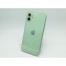 【中古】Apple au 【SIMロック解除済み】 iPhone 12 128GB グリーン MGHY3J/A【柏】保証期間1週間【ランクC】