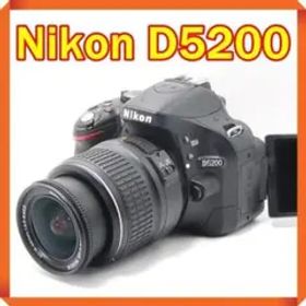 シャッター新品級 Nikon D5200 画面反転で簡単自撮り！初心者オススメ♪