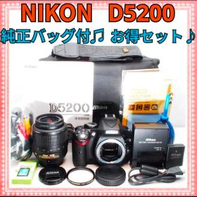 Nikon D5200✨バック付✨✨一眼レフカメラ