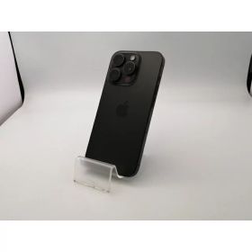 【中古】Apple SoftBank 【SIMフリー】 iPhone 15 Pro 128GB ブラックチタニウム MTU73J/A【アリオ倉敷】保証期間1ヶ月【ランクB】
