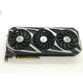 【中古】ASUS ROG-STRIX-RTX3060TI-O8G-GAMING RTX3060Ti/8GB(GDDR6)/PCI-E【広島】保証期間１週間