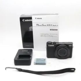 Canon コンパクトデジタルカメラ PowerShot G9 X Mark II ブラック 1.0型センサー/F2.0レンズ/光学3倍ズーム PSG9XMARKIIBK