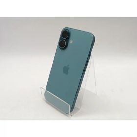 【中古】Apple 国内版 【SIMフリー】 iPhone 16 128GB ティール MYDV3J/A【熊本】保証期間1ヶ月【ランクA】