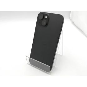 【中古】Apple 国内版 【SIMフリー】 iPhone 15 128GB ブラック MTMH3J/A【ECセンター】保証期間1ヶ月【ランクB】