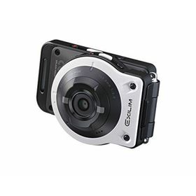 CASIO デジタルカメラ EXILIM EXFR10WE カメラ部/コントロール部分離 フリースタイルカメラ 1410万画素 EX-FR10WE ホワイト 9n2op2j(コンパクトデジタルカメラ)
