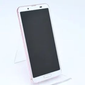 【未使用に近い】SIMフリー au AQUOS sense3 SHV45 ピンク