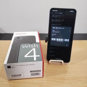 スマホ AQUOS wish 4 バッテリー良好 A403SH b1