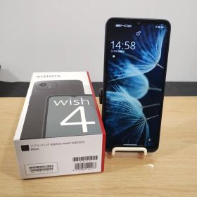 スマホ AQUOS wish 4 バッテリー良好 A403SH b2