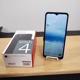 スマホ AQUOS wish 4 バッテリー良好 A403SH a28
