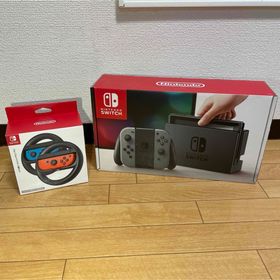 ニンテンドースイッチ(Nintendo Switch)のNintendo Switch JOY-CON グレー 本体 HAC-S-KA(家庭用ゲーム機本体)