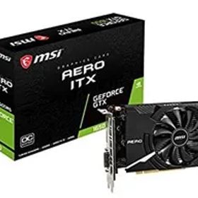 【中古】 MSI GeForce GTX 1650 AERO ITX 4G OC グラフィックスカード [国内正規流通品]