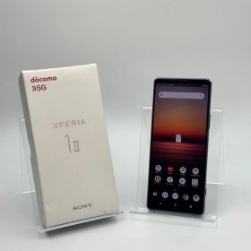 【中古C】Xperia 1 II SO-51A パープル SIMフリー 白ロム