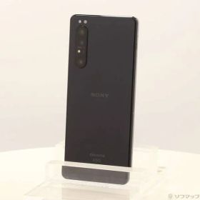 〔中古品〕 Xperia 1 II 128GB ブラック SO-51A docomoロック解除SIMフリー【269】