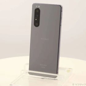 〔中古品〕 Xperia 1 II 128GB パープル SO-51A docomoロック解除SIMフリー【258】
