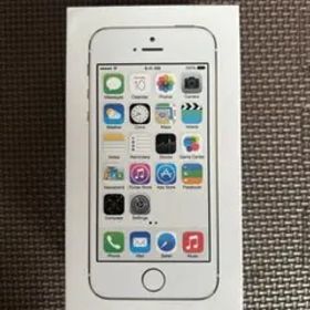 iPhone 5s Silver 64 GB Softbank 箱