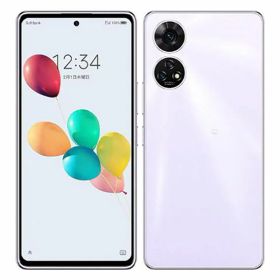 【中古】【安心保証】 あんしんファミリースマホ A303ZT[128GB] SoftBank ラベンダー