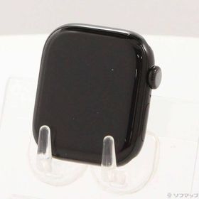 〔中古〕Apple(アップル) Apple Watch Series 10 GPS 42mm ジェットブラックアルミニウムケース バンド無し〔276-ud〕