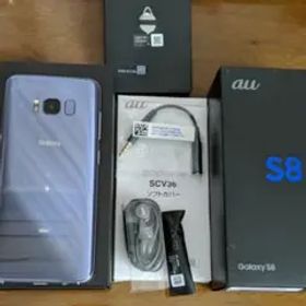 au galaxy s8 SIMロック解除済