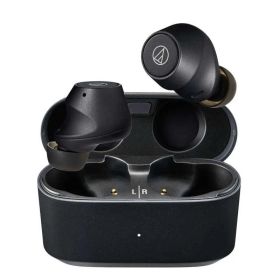 【 新品 未開封 】 オーディオテクニカ フルワイヤレスイヤホン マットブラック [ノイズキャンセリング対応 /Bluetooth対応] ATHCKS30TW+BK 未使用 送料無料