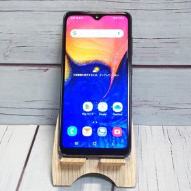 au Galaxy A20 SCV46 Black 本体 白ロム SIMロック解除済み SIMフリー 476046