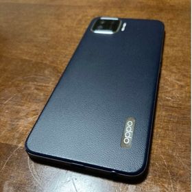 オッポ(OPPO)の★送料無料★OPPO A73 ネイビーブルー SIMフリー 楽天モバイル(スマートフォン本体)