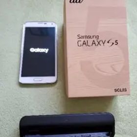 GALAXY S5 SCL23 中古 美品