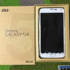 au SCL23 Galaxy S5 ホワイト