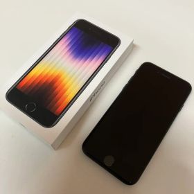 iPhone SE (第3世代) ブラック 本体 付属品(新品)付き