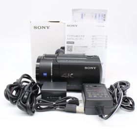 ■ほぼ新品■ SONY（ソニー） FDR-AX45A ブラック｜4K高画質・空間光学手ブレ補正・快適操作！